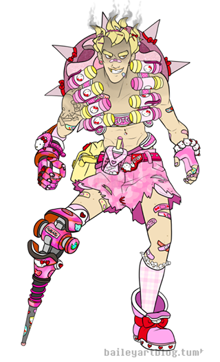 Overwatch: Phiên bản Hello Kitty của toàn bộ hero nam cực kì xinh xắn 3