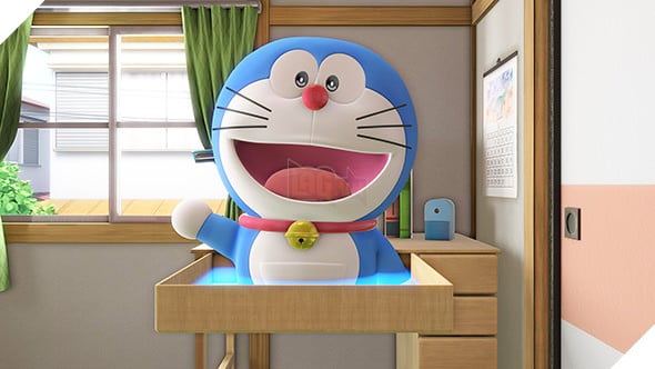 Chơi game thực tế ảo được gặp Doraemon y như thật, giấc mơ của game thủ trở thành hiện thực