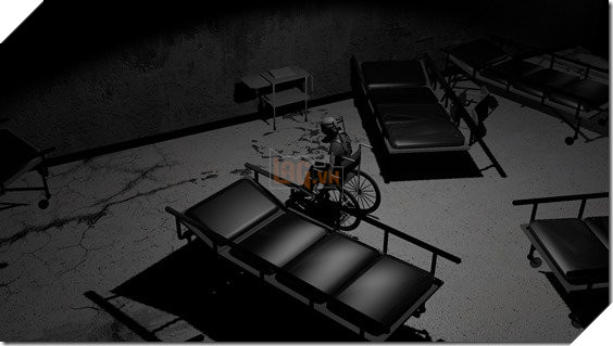 Hollow Halls: Tựa game kinh dị làm game thủ hoàn toàn bất lực khi phải ngồi xe lăn