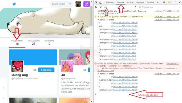 Hướng dẫn cách Unfollow tự động và hàng loạt trong Twitter 2