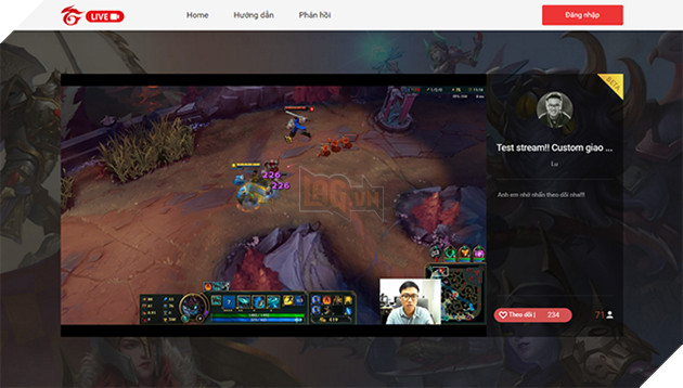 Garena ra mắt dự án 'livestream' mới mang tên Garena Live 5