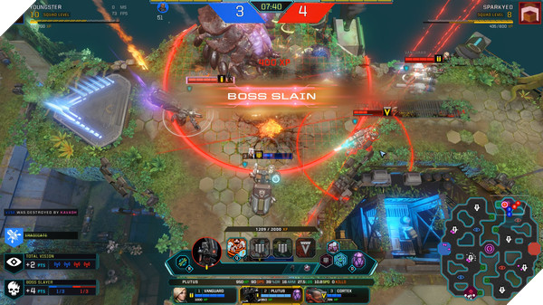 Đã có thể chơi được Dropzone - MOBA lai chiến thuật có một không hai