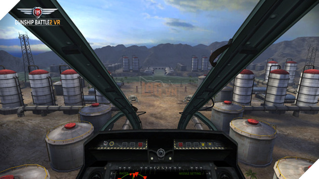 Gunship Battle2 VR - Lái máy bay chiến đấu "bắn phá" kiểu thực tế ảo