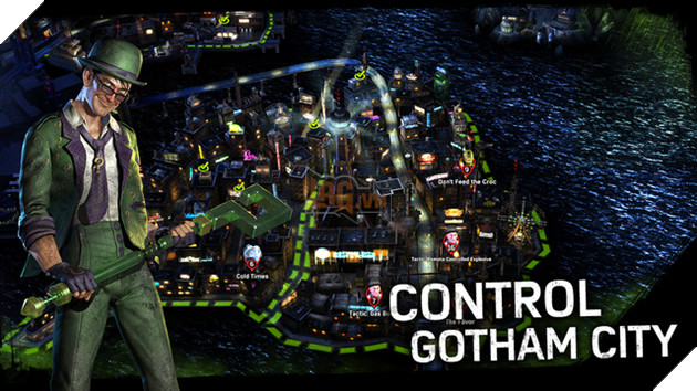 Batman: Arkham Underworld nay đã có mặt trên hệ thống Google Play