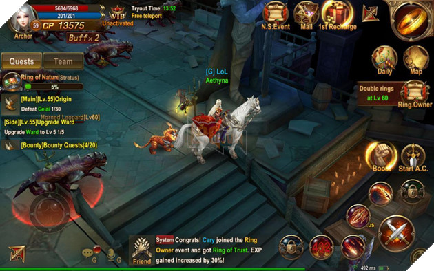 Blades and Rings - Tuyệt phẩm MMORPG "chuẩn mực" trên Mobile