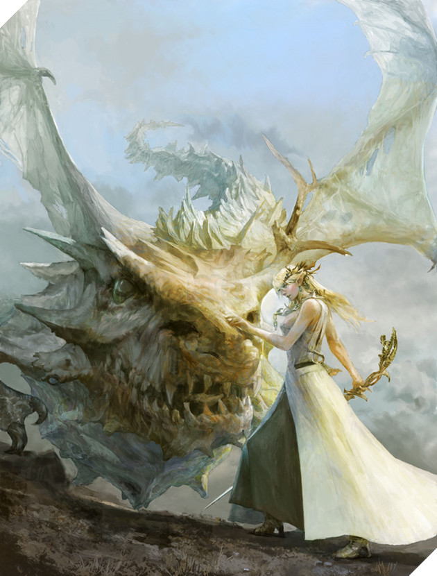 
Hình ảnh concept rất ấn tượng của Project Prelude Rune với một nhân vật nữ xinh đẹp bên cạnh con rồng hung dữ - có vẻ giống với mẹ rồng Daenerys Targaryen trong Game of Thrones?
