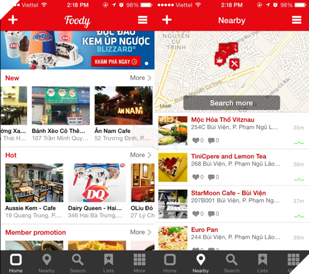Kết quả hình ảnh cho Foody app