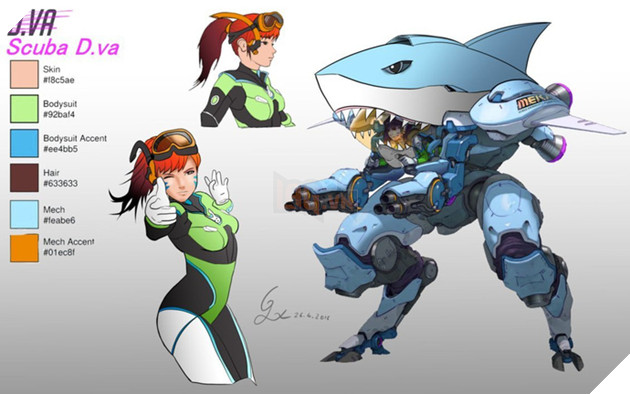 Đây là những trang phục Overwatch do fan thiết kế đẹp nhất, Blizzard còn phải chào thua