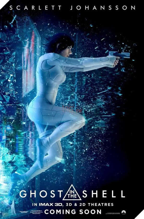 Các Poster mới đầy nghệ thuật của phim Ghost In The Shell mới 2
