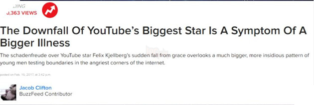 Phản hồi từ Pewdiepie và cộng đồng sau khi giới truyền thông tiếp tục tấn công anh 13