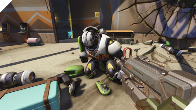 Bản đồ Numbani bị tàn phá khiến game thủ Overwatch không biết Blizzard đang định làm gì với hero mới nữa