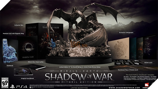 Thông tin chi tiết các phiên bản của Middle-Earth: Shadow of War 3