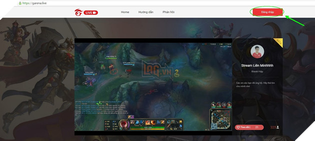 Hướng dẫn cách Live Stream trên Garena Live và các tùy chỉnh quan trọng khác 7