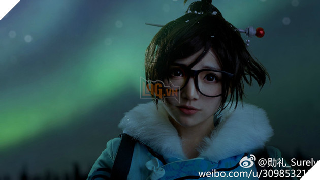 Ngỡ ngàng với bộ ảnh cosplay Mei (Overwatch) được chụp ở tận Bắc Cực