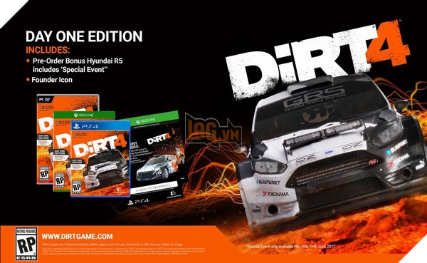 Phiên bản Special Edition của Dirt 4 có gì?