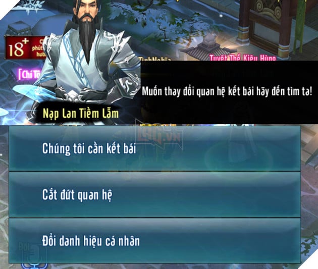 VLTK Mobile: Kết Bái Kim Lan - Đồng sinh cộng tử