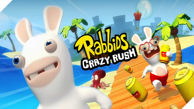 Rabbids Crazy Rush - Phát hờn với chú "thỏ ngọc" mặt siêu troll
