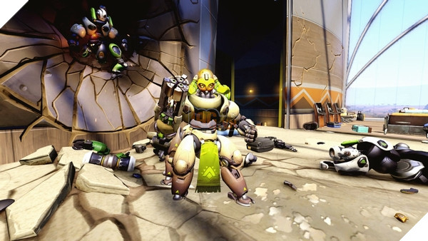 So với một tướng tank thì Orisa khá nhanh nhẹn