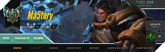 LMHT: Game thủ đầu tiên đạt thông thạo 6 tất cả tướng