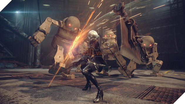 Hết Zelda vô số điểm 10 lại đến Nier: Automata toàn 9, quả thực là siêu phẩm hành động!