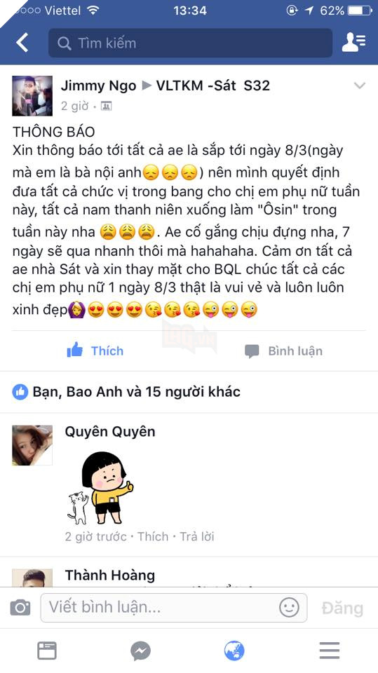 Một tuần làm sếp, chị em biến nam nhân Võ Lâm Truyền Kỳ Mobile thành… ‘búp bê’