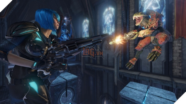Quake Champions: Trailer gameplay giới thiệu nhân vật Nyx 2