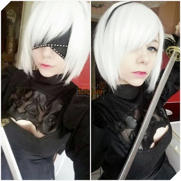 Cosplay cô nàng 2B đẹp lạnh lùng trong bom tấn Nier: Automata 5