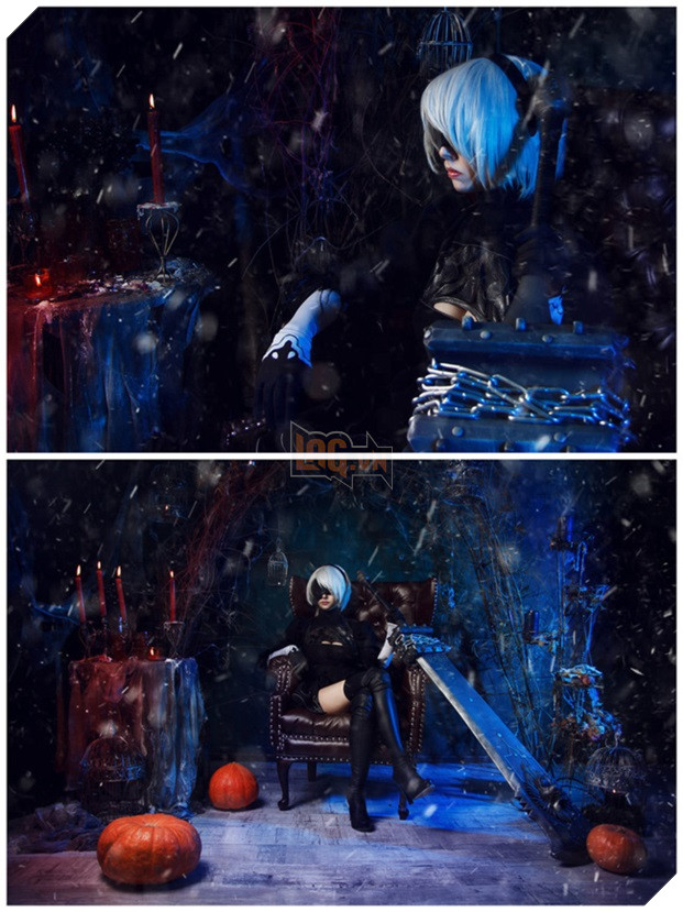 Cosplay cô nàng 2B đẹp lạnh lùng trong bom tấn Nier: Automata 7