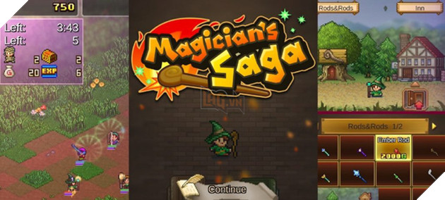 Magician’s Saga - Game nhập vai mà "gây nghiện" thế này thì làm sao đây?