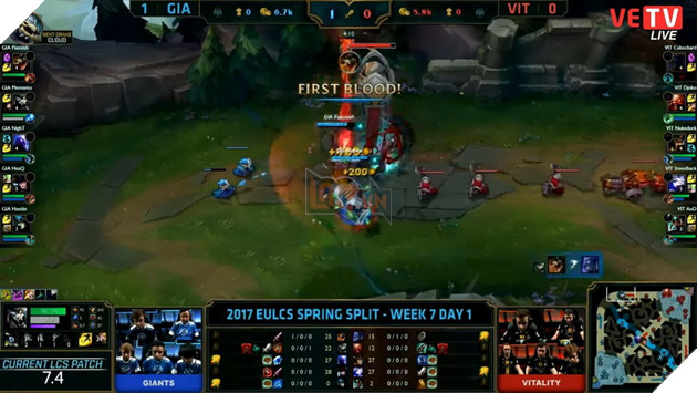  LCS EU Vitality Gaming Vs Giant Gaming - Cân tài cân sức 18