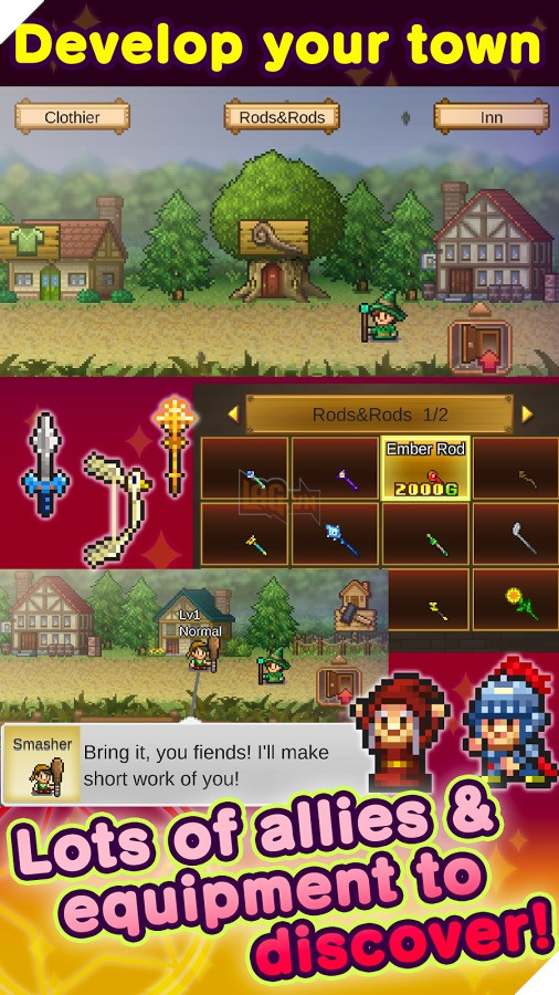 Magician’s Saga - Game nhập vai mà "gây nghiện" thế này thì làm sao đây?