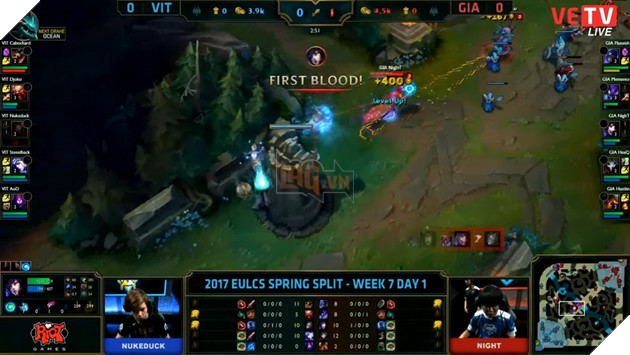  LCS EU Vitality Gaming Vs Giant Gaming - Cân tài cân sức 3