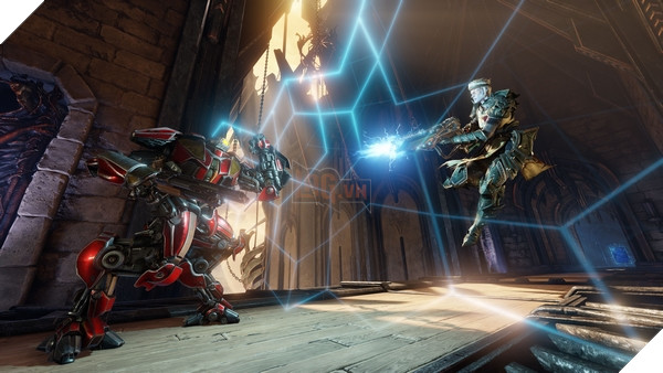 Video gameplay mới của Quake Champions, giới thiệu bản đồ Blood Covenant 3