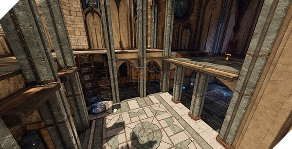 Video gameplay mới của Quake Champions, giới thiệu bản đồ Blood Covenant 2