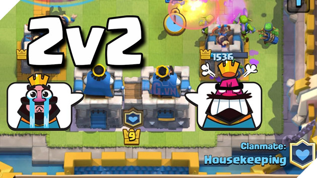 Clash Royale: Chế độ 2v2 Clan Battle Mode và các thông tin đầu tiên được hé lộ