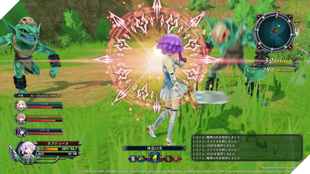 Cyberdimension Neptunia: 4 Goddesses Online - Game Online "toàn nữ" phát hành trong năm 2017