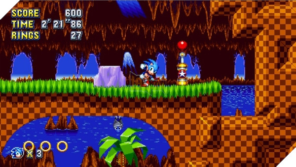 Sonic Mania tung trailer giới thiệu Green Zone Hill Act 2