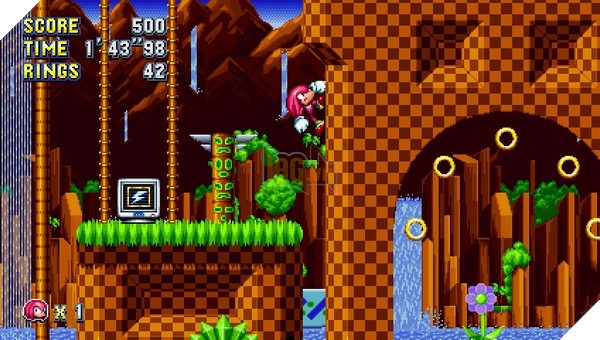 Sonic Mania tung trailer giới thiệu Green Zone Hill Act 2
