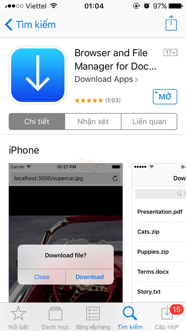 Tải video từ Youtube về iPhone trong một nốt nhạc (Không Jailbreak)