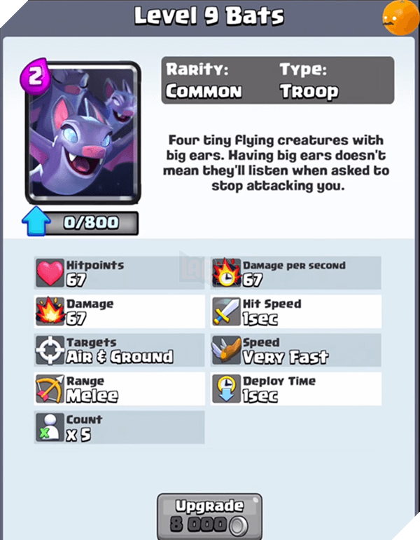 Clash Royale: Chi tiết 4 card mới Bandits, Night Witch, Bats và Heal 3
