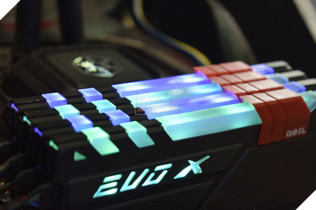 Geil chính thức ra mắt kit RAM Evo X RGB đầy màu sắc