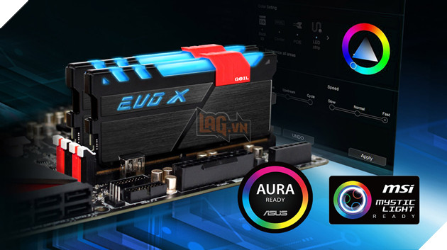 Geil chính thức ra mắt kit RAM Evo X RGB đầy màu sắc 6