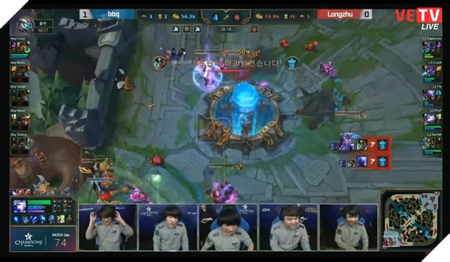  LCK BBQ Oliver vs Long Zhu Gaming - Cuộc chiến nửa dưới bảng xếp hạng 10