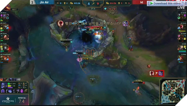  LCK JinAir Green Wings vs kt Rolster - Cú lội ngược dòng bất ngờ 14