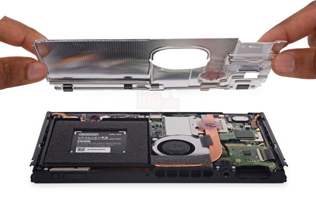 Tháo bung Nintendo Switch: Thiết kế từ NVIDIA, tản nhiệt chất lỏng, 8/10 điểm iFixit 6