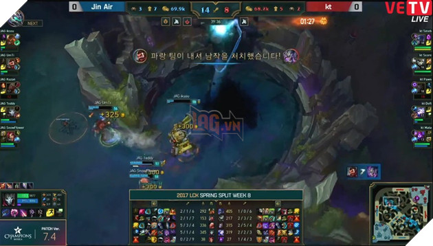  LCK JinAir Green Wings vs kt Rolster - Cú lội ngược dòng bất ngờ 5
