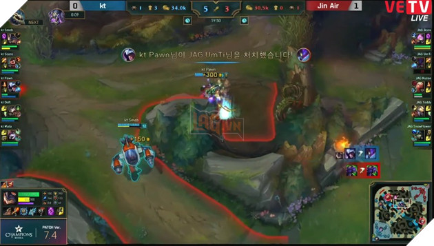  LCK JinAir Green Wings vs kt Rolster - Cú lội ngược dòng bất ngờ 9