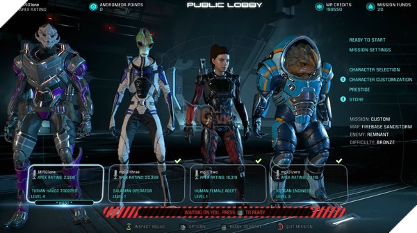 Mass Effect: Andromeda - Trailer mới về chế độ Multiplayer