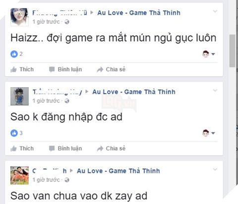 Au Love gây hụt hẫn khi bất ngờ gặp sự cố vào ngày ra mắt 3