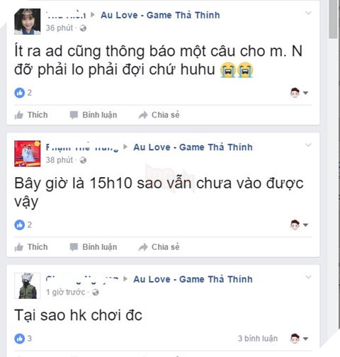 Au Love gây hụt hẫn khi bất ngờ gặp sự cố vào ngày ra mắt 4